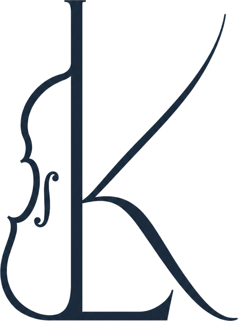 Duo Lekri — fiolin og cello-monogram